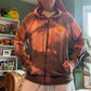 One of One: Happy Mess Rainbow Strings Smiley Zip-Up