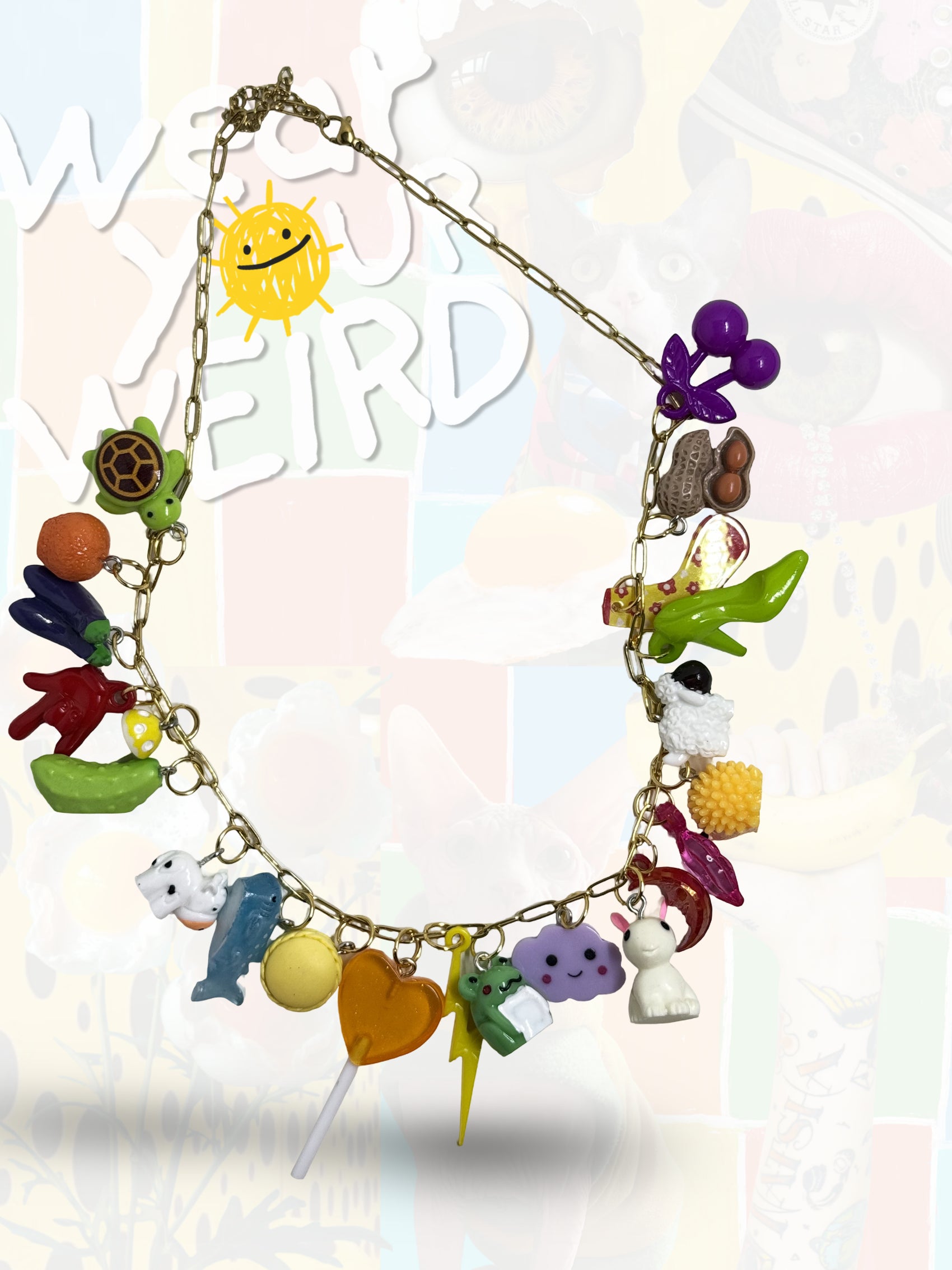 Wear Your Weird Custom Charm Necklace