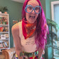 Custom Color Blocked Two Toned Easy Tie Bandanas
