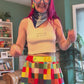 Custom Color Blocked Two Toned Easy Tie Bandanas