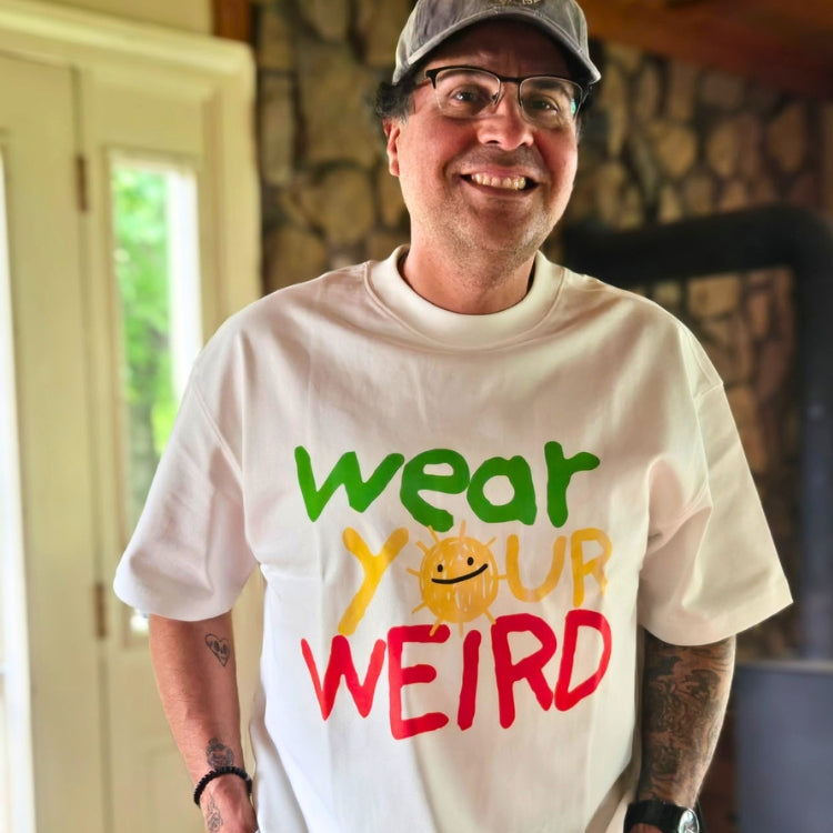 Wear Your Weird Full Color Logo Unisex Regular Fit Crewneck T-Shirt