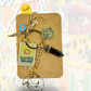 The Sun Tarot Charm Keychain & Purse Charm