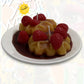 Strawberry Waffle Stack Candle