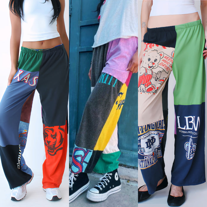 Campfire Collage Graphic Tee Pants