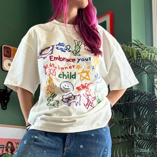 Embrace Your Inner Child Cotton Unisex T-Shirt