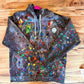 One of One: Happy Mess Confetti Chaos Smiley Zip-Up